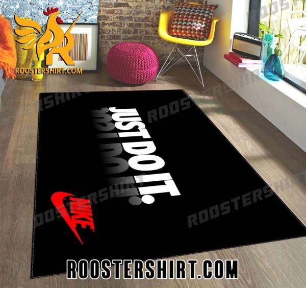 Just Do It Nike Brand Sneaker Rug Home Decor