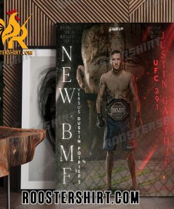 Justin Gaethje Champions 2023 BMF UFC 291 Poster Canvas