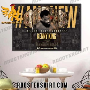 Kenny King And New Digital Media Champion Poster Canvas
