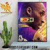 Kobe Bryant Black Mamba Edition NBA 2k24 Poster Canvas