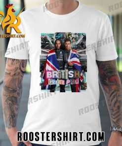Lewis Hamilton And George Russell British GP 2023 T-Shirt