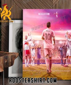 Lionel Messi Is Welcome To Inter Miami 2023 Poster Canvas