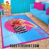 Margot Robbie Barbie Movie Rug Home Decor