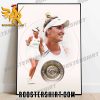 Marketa Vondrousova is the first unseeded women’s singles player to win it Wimbledon Poster Canvas