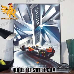 McLaren at the British GP 2023 Poster Canvas