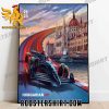 Mercedes-AMG PETRONAS F1 Team Budapest Hungarian GP 2023 Poster Canvas