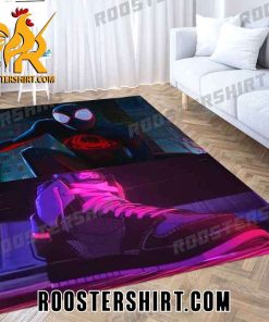 Miles Morales Spider-Man Air Jordan Sneaker Rug Home Decor