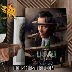 New poster for Loki season 2 Poster Canvas