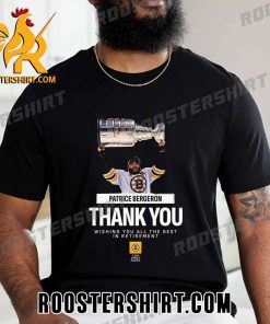 Patrice Bergeron Thank You Wishing You All The Best In Retirement T-Shirt