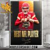 Patrick Mahomes II Best NFL Player Signature Poster Canvas