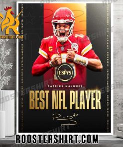 Patrick Mahomes II Best NFL Player Signature Poster Canvas