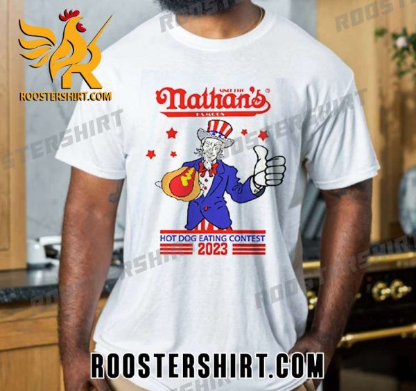 Quality 2023 Nathan’s Hot Dog Eating Contest Unisex T-Shirt