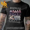 Quality Backstreet Boys DNA World Tour 2023 30th Anniversary 1993-2023 Memories Signatures Unisex T-Shirt