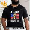 Quality God save the Queen Man Joe Biden 4th July Sunglasses Vintage Unisex T-Shirt