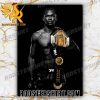 Quality Israel Adesanya UFC MMA Boxing Poster Canvas