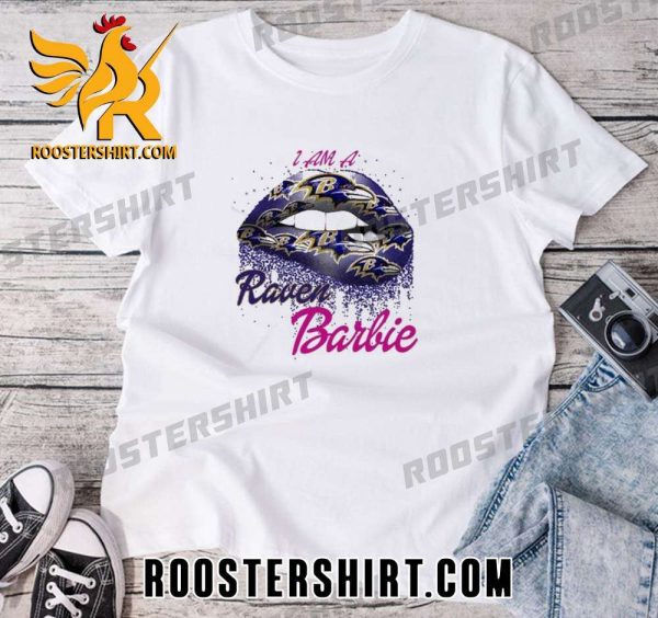 Quality Lip Baltimore Ravens I Am A Raven Barbie Unisex T-Shirt
