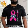 Quality NFL Crush Cancer Los Angeles Rams Unisex T-Shirt