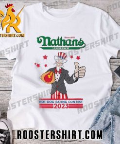 Quality Nathan’s Hot Dog Eating Contest 2023 Unisex T-Shirt