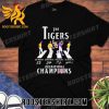 Quality The Tigers Abbey Road Morgan White Skenes And Crews National Champions 2023 Signatures Unisex T-Shirt