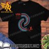 Quality USA Women’s Soccer 2023 Logo Unisex T-Shirt
