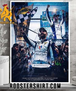 Shane van Gisbergen Becomes The Seventh Driver To Win In Their Nascar Cup Series Debut Poster Canvas