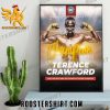 Terence Crawford Champions And The WBA Welterweight Super Champion Poster Canvas