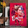 Thank You Charlie Savage Career Manchester United Poster Canvas