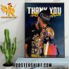 Thank You Jeff Green Denver Nuggets Poster Canvas