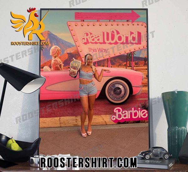 This Barbie is a WWE Champion Poster Canvas