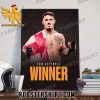 Tom Aspinall is back UFC London Poster Canvas