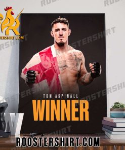 Tom Aspinall is back UFC London Poster Canvas