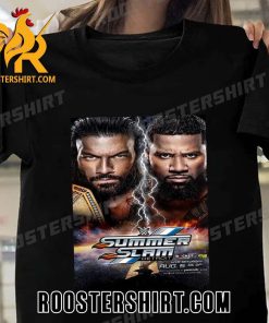Undisputed WWE Universal Champion Roman Reigns vs Jey Uso Summer Slam Detroit WWE T-Shirt
