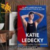 WORLD TITLE NUMBER 16 FOR KATIE LEDECKY CHAMPIONS POSTER CANVAS