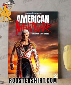 WWE American Nightmare Becoming Cody Rhodes Poster Canvas
