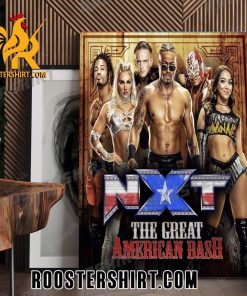 WWE Team go to Austin NXT The Great American Bash Poster Canvas