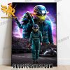 Welcom To Hungarian GP 2023 Fernando Alonso Poster Canvas