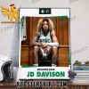 Welcome Back JD Davison Maine Celtics Poster Canvas