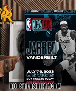 Welcome Jarred Vanderbilt NBA CON Poster Canvas