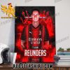 Welcome To AC Milan Tijjani Reijnders Poster Canvas