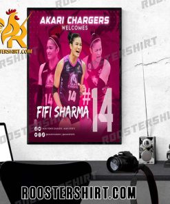 Welcome To Akari Chargers Fifi Sharma 14 Poster Canvas