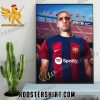 Welcome To Barcelona Oriol Romeu Signature Poster Canvas