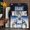 Welcome To Dallas Mavericks Grant Williams Poster Canvas