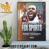 Welcome To Fox Sports Mark Ingram II College Football Analyst Poster Canvas