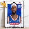 Welcome To Philadelphia 76ers Patrick Beverley Poster Canvas