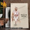 Welcome To The Hall Of Fame Jared Dudley NBA Poster Canvas