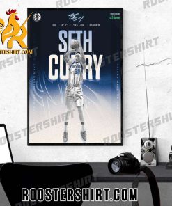 Welcome back Seth Curry Dallas Mavericks Poster Canvas