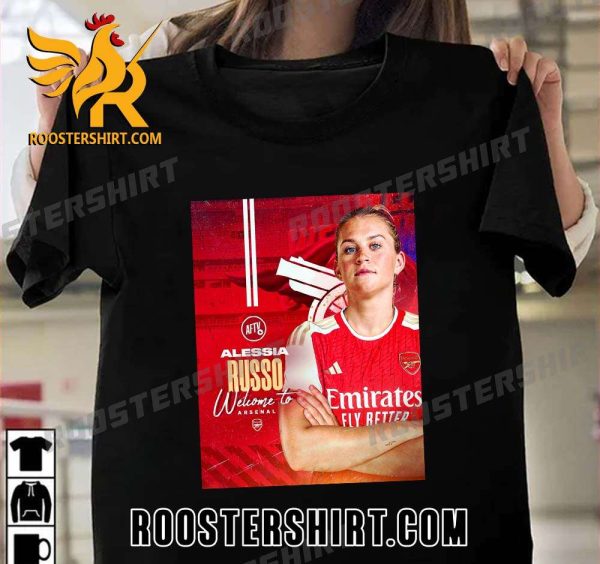 Welcome to Arsenal FC Alessia Russo T-Shirt