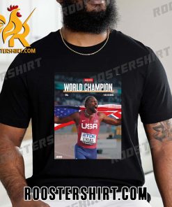 100m World Champions Noah Lyles 2023 T-Shirt