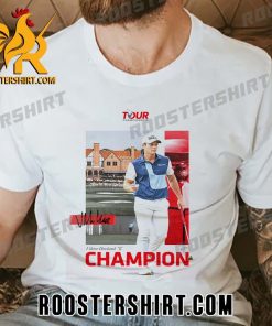 2023 Fedex Cup Champions Viktor Hovland Signature T-Shirt