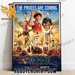 2023 The Pirates Are Coming One Piece Movie Poster Canvas